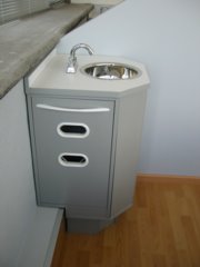 Lavabo en consultorio dental